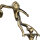 Tischlampe Putti aus Echt-Messing Antik Premium