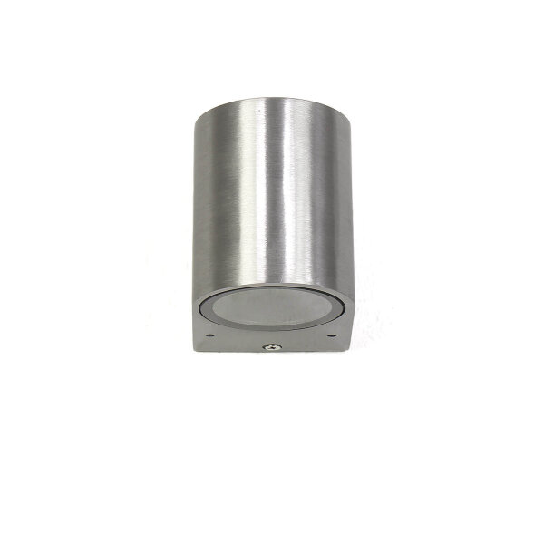 Applique extérieure semi-circulaire Argent Aluminium AALBORG