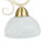 Wandleuchte AURORA WHITE in Shabby Weiß