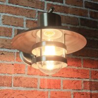 Maritime Wandlampe für Außen E27 wetterfest...