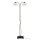 Standleuchte KORFU in Messing Antik 2-flmg