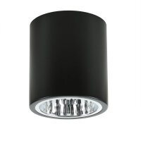 Runde Deckenleuchte E27 DOWNLIGHT ROUND in Schwarz