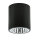 Runde Deckenleuchte E27 DOWNLIGHT ROUND in Schwarz