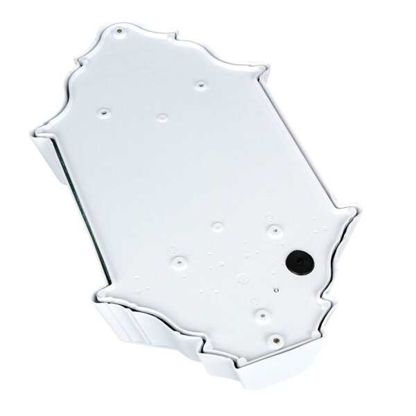 Lampe dextérieur maritime Lampadaire LIVORNO blanc E27