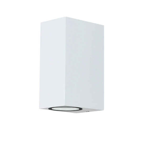 Lampe dextérieur moderne AALBORG Up & Down Aluminium