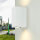 Lampe dextérieur moderne AALBORG Up & Down Aluminium