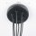 Suspension vintage en noir pour la cuisine