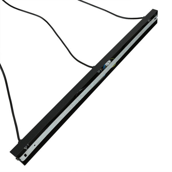 Lampe à suspendre NOAK en noir 3-flmg