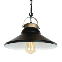 Lampe à suspendre élégante IRON en noir