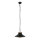 Lampe à suspendre élégante IRON en noir