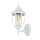 Weiße Außenwandlampe rustikale Laterne LYON H:35,5cm
