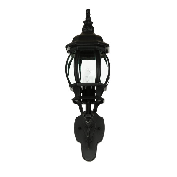 Mur noir Lampe dextérieur rustique résistant à la pluie BREST