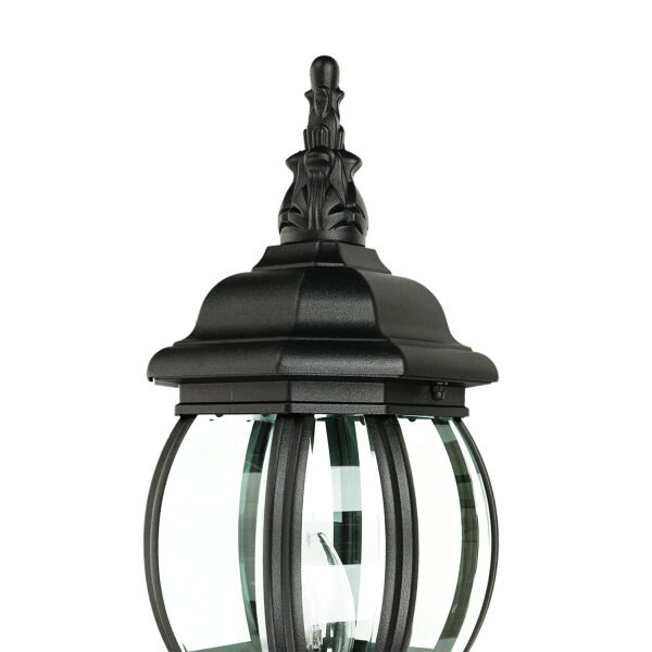 Mur noir Lampe dextérieur rustique résistant à la pluie BREST
