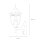 Lampe dextérieur avec détecteur de mouvement Sensor Wandlaterne