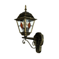 Tiffany Style Lampe extérieure or antique E27...