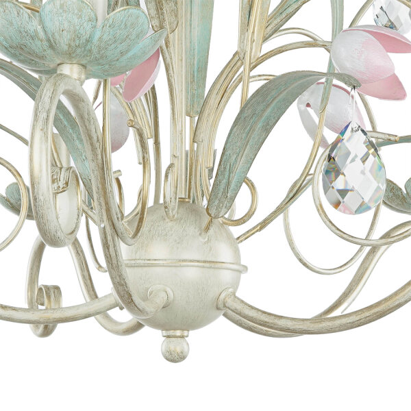 Hängeleuchte Floral Ø62cm 5-flmg