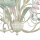 Hängeleuchte Floral Ø62cm 5-flmg