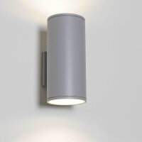 Lampe dextérieur grise HAMBURG 24cm de haut Up...