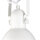 Lampe spot blanche DALLAS Retro Design E14 ajustable