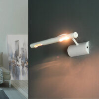 Lampe à tableau blanc 2x G9 métal mur salon