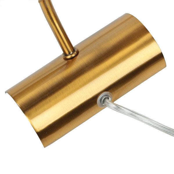 Lampe dimage fiche en bronze 2x G9 salon