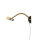 Lampe dimage fiche en bronze 2x G9 salon