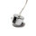 Lampe à suspendre en métal table à manger en chrome Ø5,5cm GU10