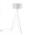 Lampadaire scandinave trépied bois tissu FLORA