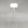 Lampadaire scandinave trépied bois tissu FLORA
