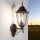 Lampe dextérieur rustique avec détecteur de mouvement en noir cuivre