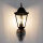 Lampe dextérieur rustique avec détecteur de mouvement en noir cuivre