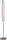 Dimmbare LED Stehlampe mit Glasschirm Mattweiß