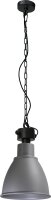 Suspension grise artisanale style industriel