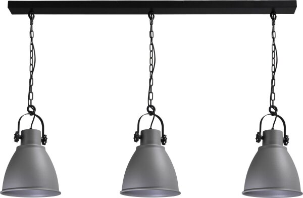 Loft Pendelleuchte Grau Made in EU verstellbar