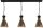 Loft Lampe &agrave; suspendre Marron Style industriel Made in EU