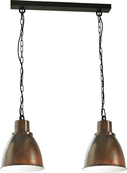 Loft Hängelampe Braun Industrial Style Handarbeit