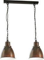 Loft Lampe &agrave; suspendre Marron Style industriel...