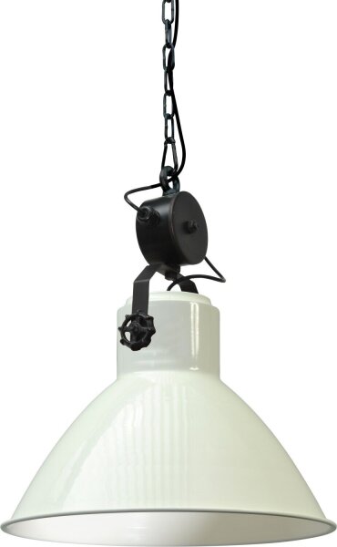 Suspension industrielle blanche artisanale orientable