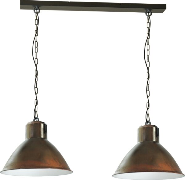 Marron lampe suspendue Ø45cm main table à manger